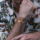 Mix pulseira Masculina madeira