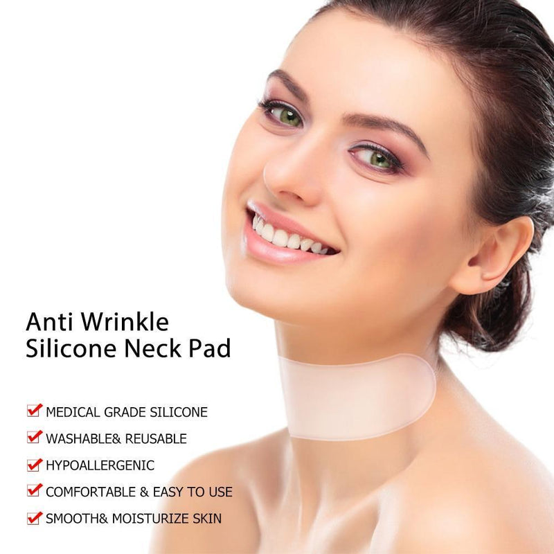 KIT 2 Adesivos de Silicone Anti Rugas Reutilizáveis SilicSmooth