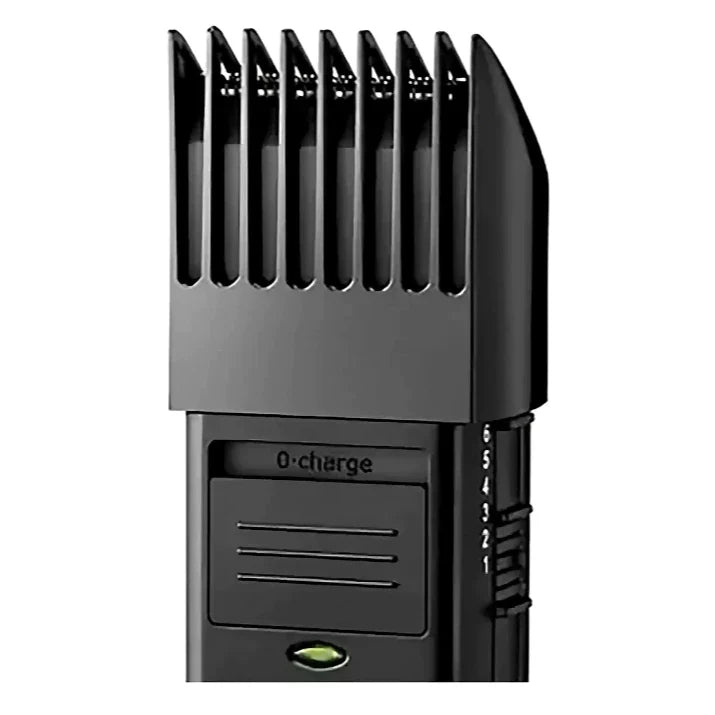 Máquina de Cortar Cabelo Profissional e Barbeador Elétrico Preto