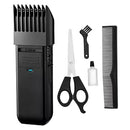 Máquina de Cortar Cabelo Profissional e Barbeador Elétrico Preto