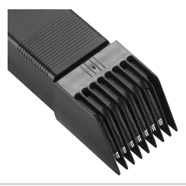 Máquina de Cortar Cabelo Profissional e Barbeador Elétrico Preto