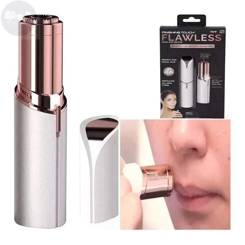 Batom Portátil Depilador Facial e Buço