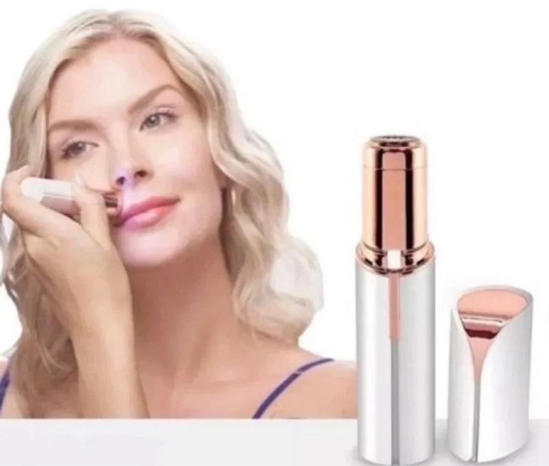 Batom Portátil Depilador Facial e Buço