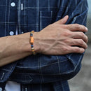 Mix pulseira Masculina madeira