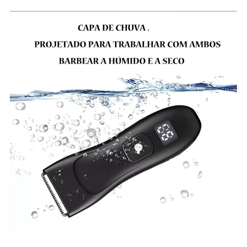 Removedor Elétrico de Pêlos de Partes Íntimas Masculinas