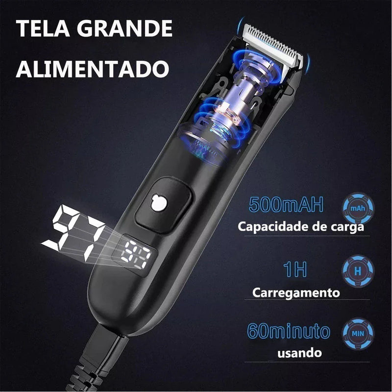 Removedor Elétrico de Pêlos de Partes Íntimas Masculinas