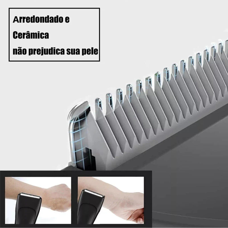 Removedor Elétrico de Pêlos de Partes Íntimas Masculinas